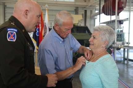 Retired Army Reserve Ambassador receives honorary recognition