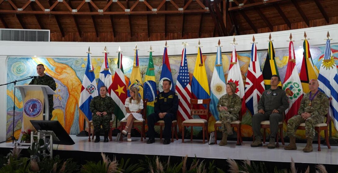 U.S. Army Gen. Laura Richardson, commander of U.S. Southern Command, takes part in a joint Colombian Military Forces-SOUTHCOM seminar focused on the integration of Women, Peace, and Security into Non-Commissioned Officer (NCO) professional development.
