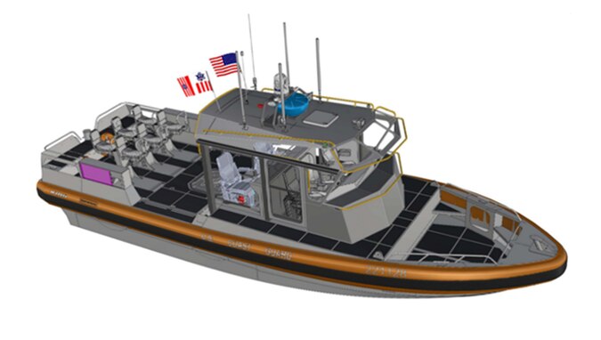 The third generation of long range interceptor (LRI III) cutter boats.