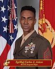Sergeant Major Carlos J. Askew Command Photo