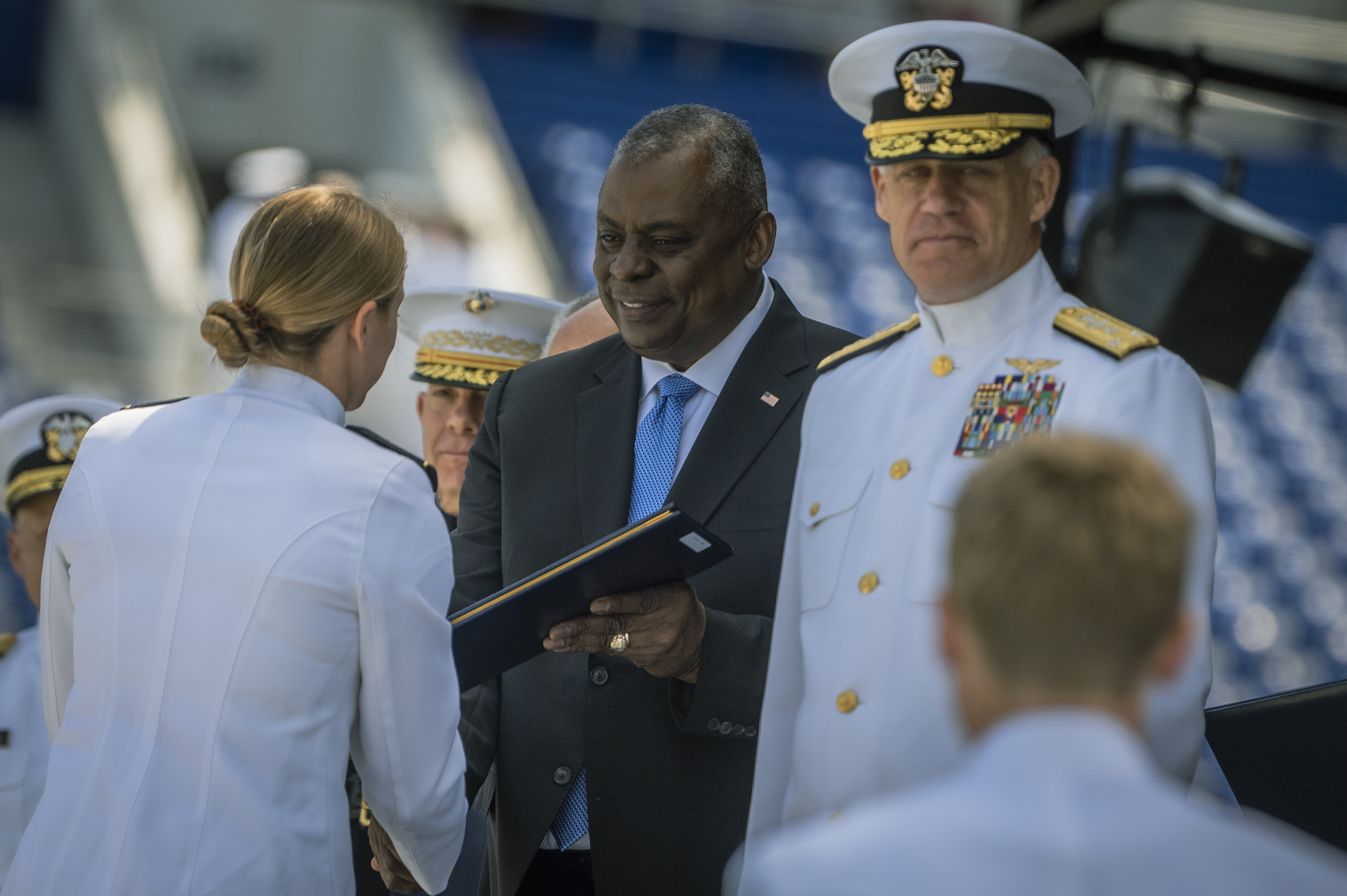 Austin to Naval Academy Grads 'You're Up to It' > U.S. Department of