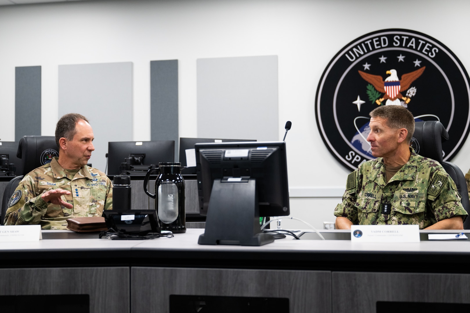 USSPACECOM hosts USSTRATCOM Deputy Commander