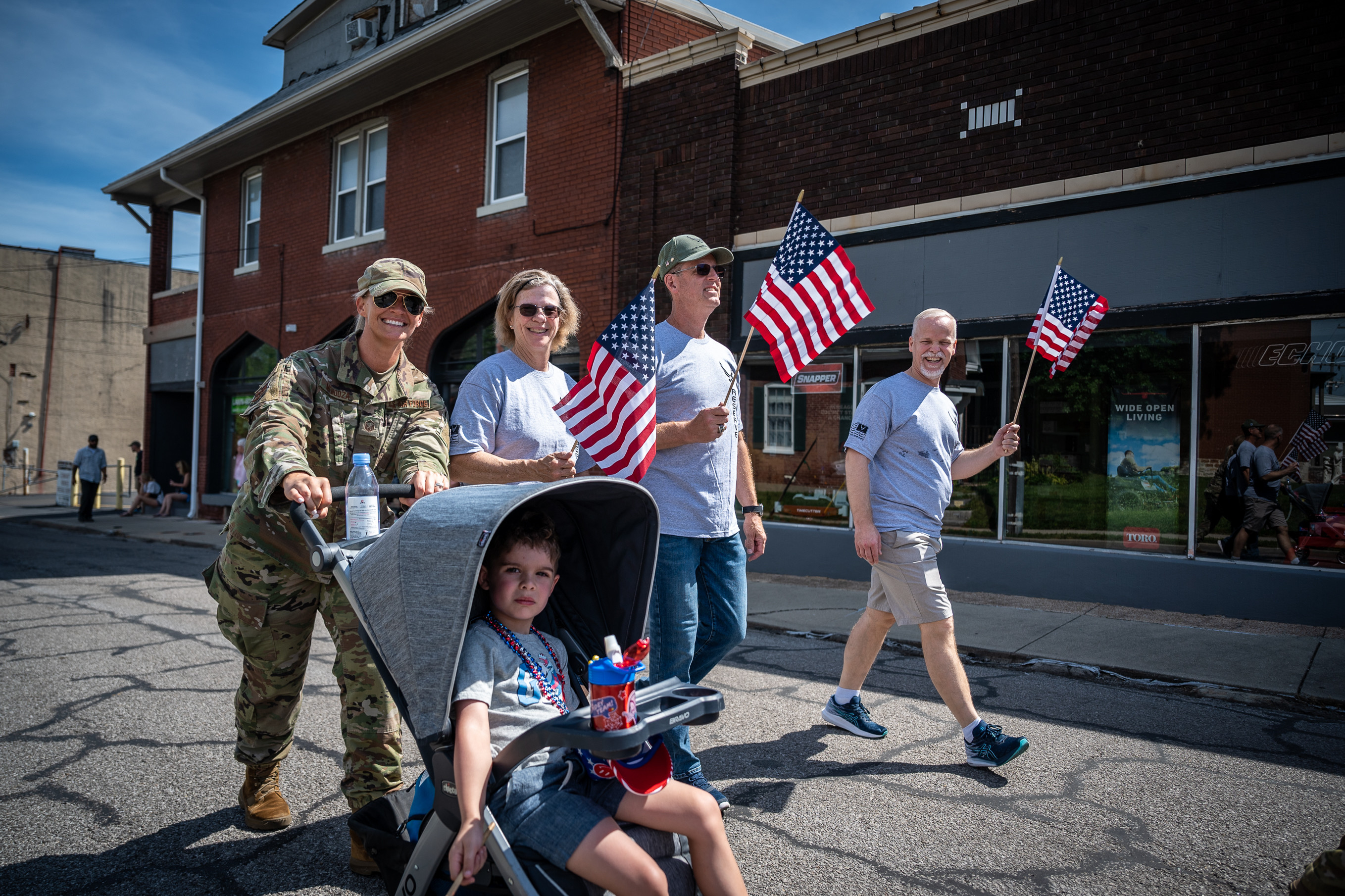 Honoring the fallen during annual Belleville Memorial Day Parade