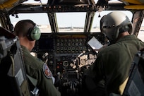 Airmen run through a pre-flight checklist