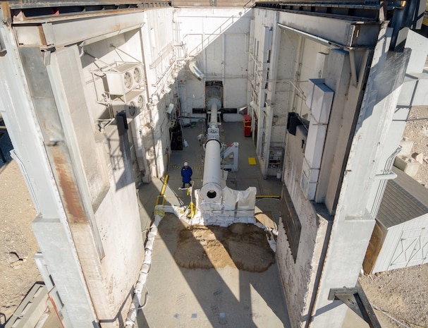 U.S. Navy Strategic Systems Programs successfully conducted a test of the First Stage Solid Rocket Motor as part of the development of the Navy’s Conventional Prompt Strike offensive hypersonic strike capability and the Army’s Long Range Hypersonic Weapon. The test was a hallmark in the successful development of a Navy-designed common hypersonic missile that will be fielded by both the Navy and Army.