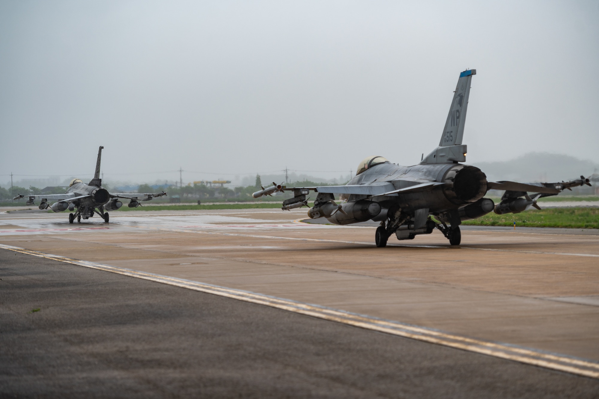 Photo of Airmen, U.S. Air Force aircraft participating in an aircraft generation training event.