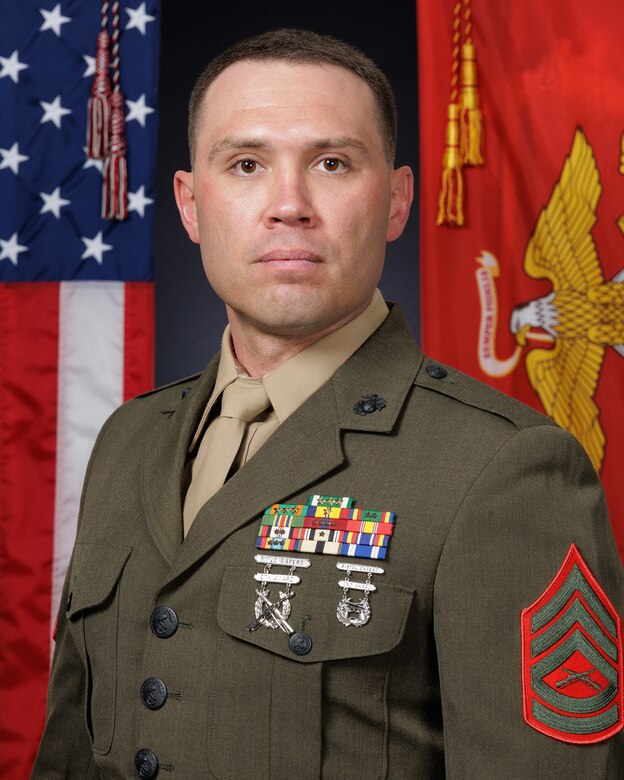 GySgt Brandon Bardos Official Biography Photo