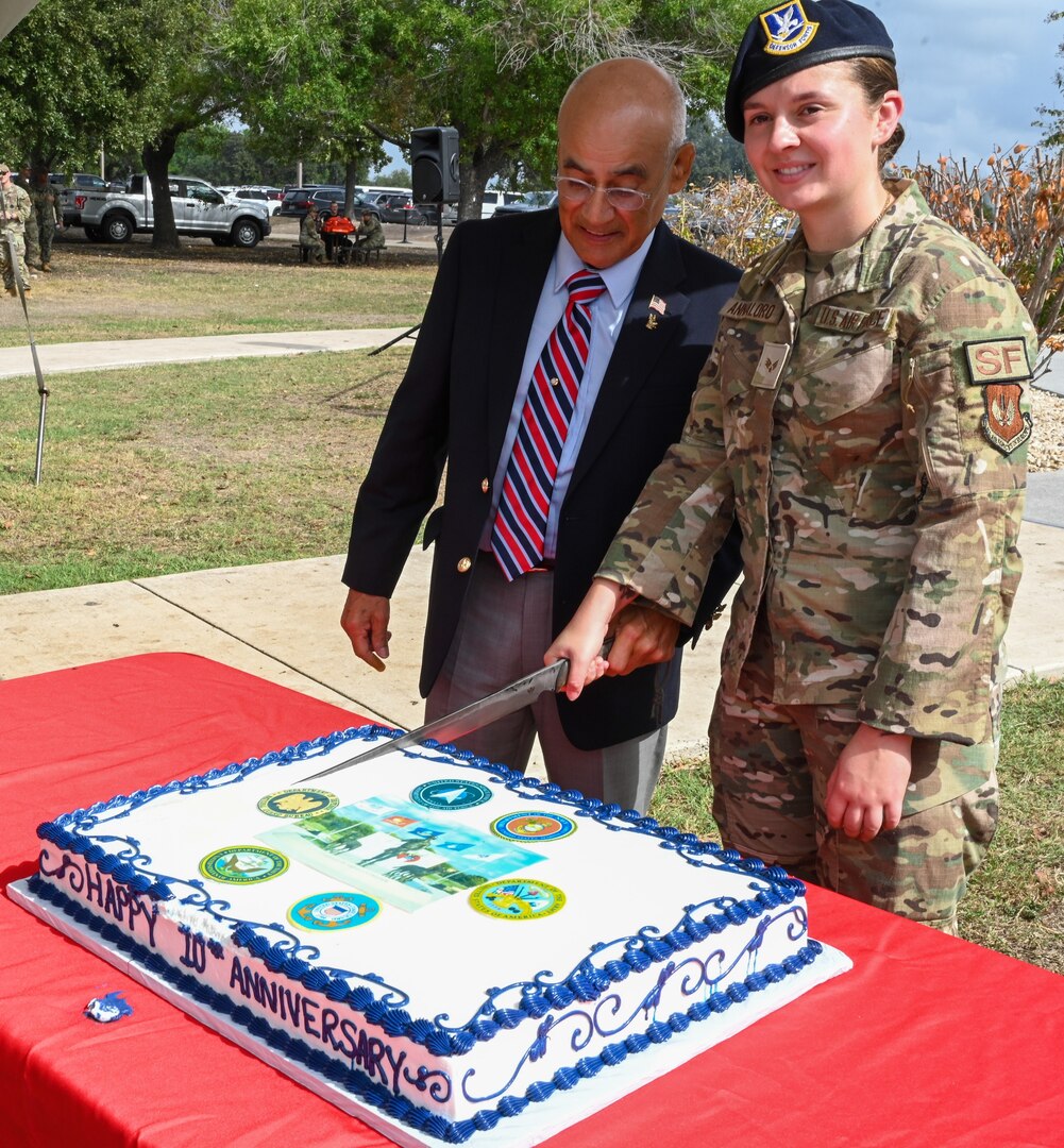 U.S. Military Working Dog Teams observe 10th anniversary of monument