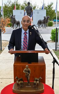 U.S. Military Working Dog Teams observe 10th anniversary of monument