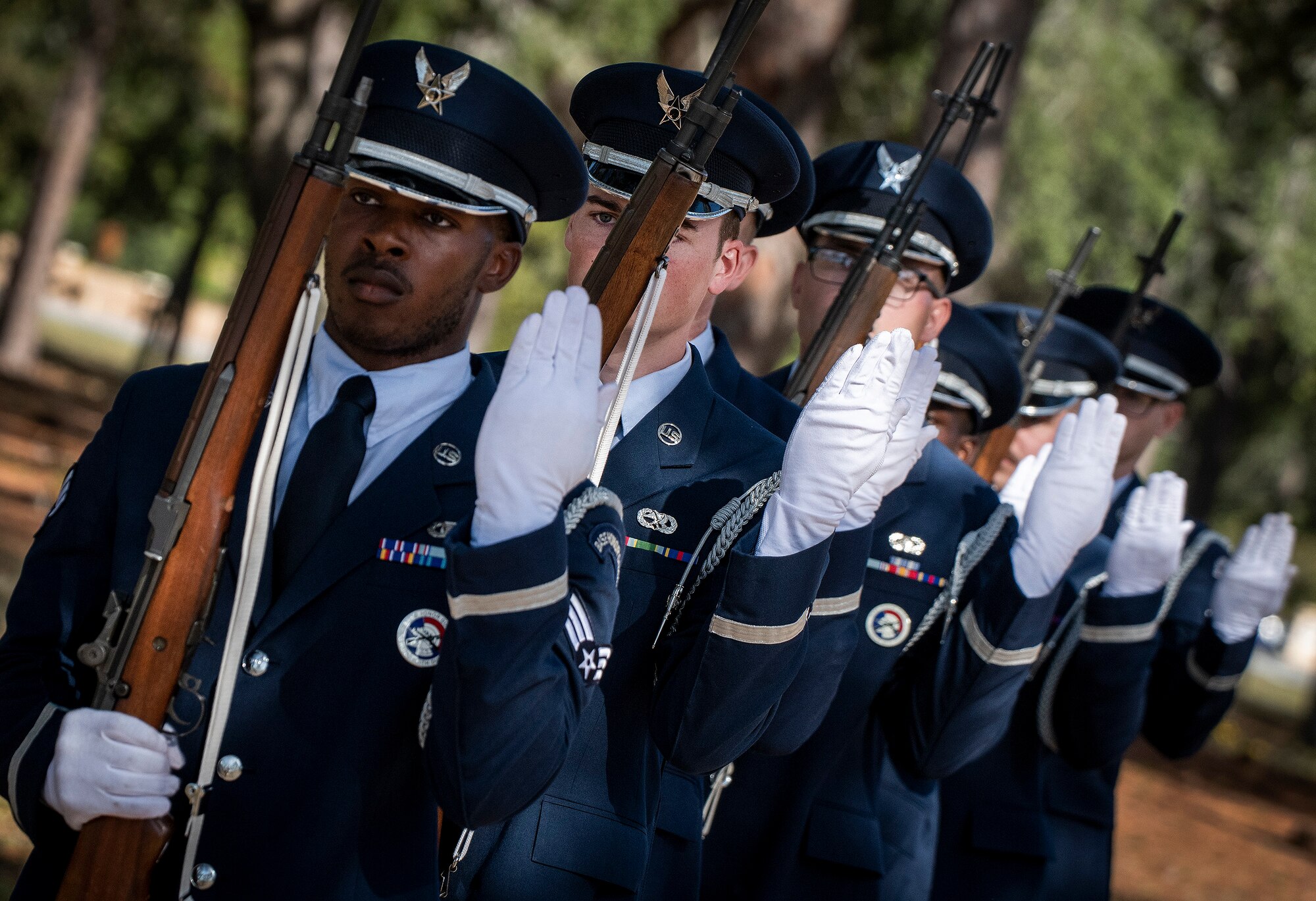 Honor Guard graduation Q3