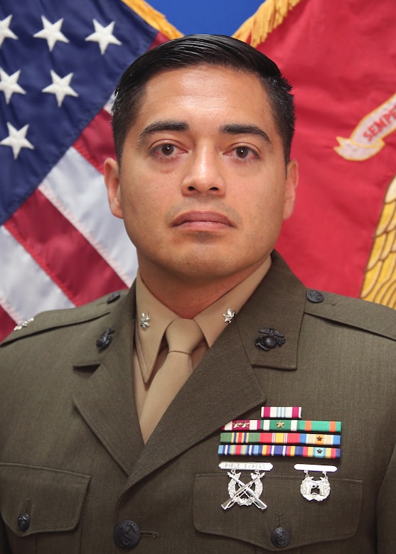 LtCol Adrian Solis Official Biography Photo
