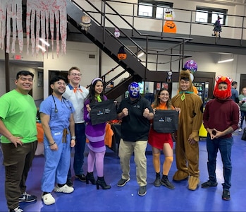 The Illinois Army National Guard Family Programs held a Trunk or Treat for military families on Oct. 29 at the North Riverside Armory.