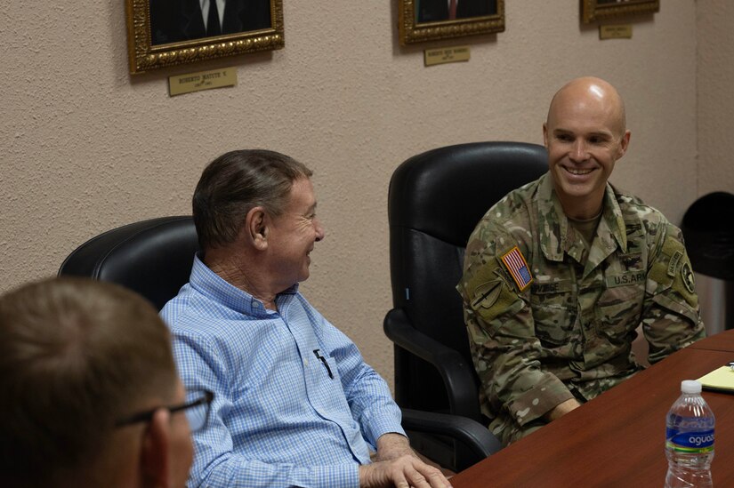 The purpose was to allow the new command teams to meet with local appointed and eleted Honduran officials while showcasing Joint Task Force-Bravo's strategic imortance as a partner of choice. (U.S. Air Force photo by Tech. Sgt. Nick Z. Erwin)