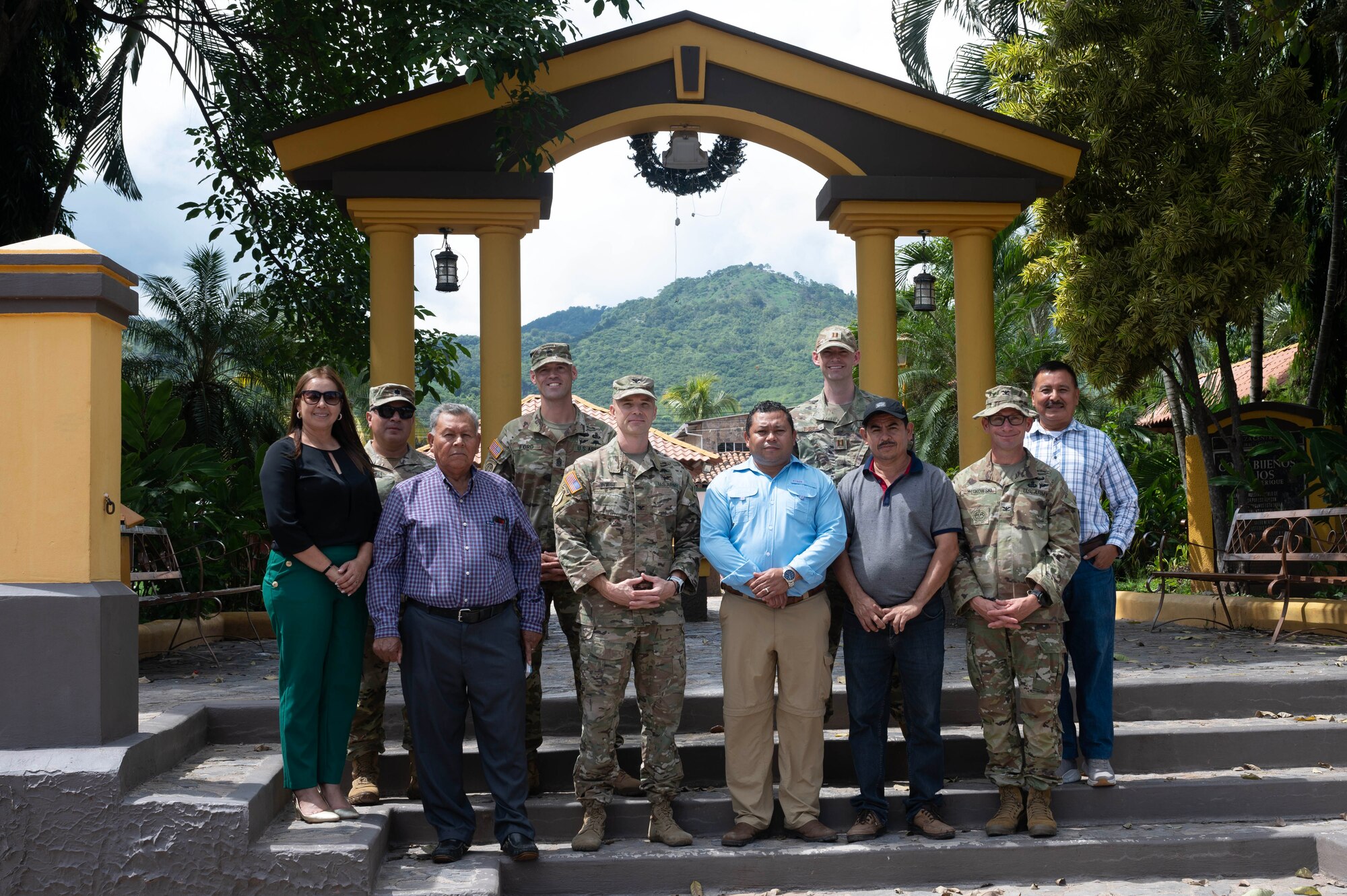 The purpose was to allow the new command teams to meet with local appointed and eleted Honduran officials while showcasing Joint Task Force-Bravo's strategic imortance as a partner of choice. (U.S. Air Force photo by Tech. Sgt. Nick Z. Erwin)