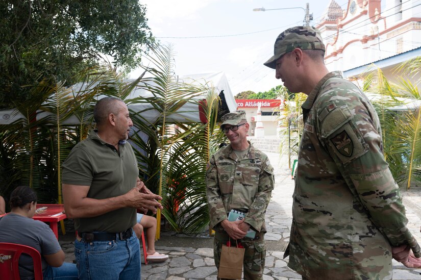 The visits allowed the new command teams to meet with the Honduran officials to strengthen connections and discuss quality of life improvements for citizens in the local community.
