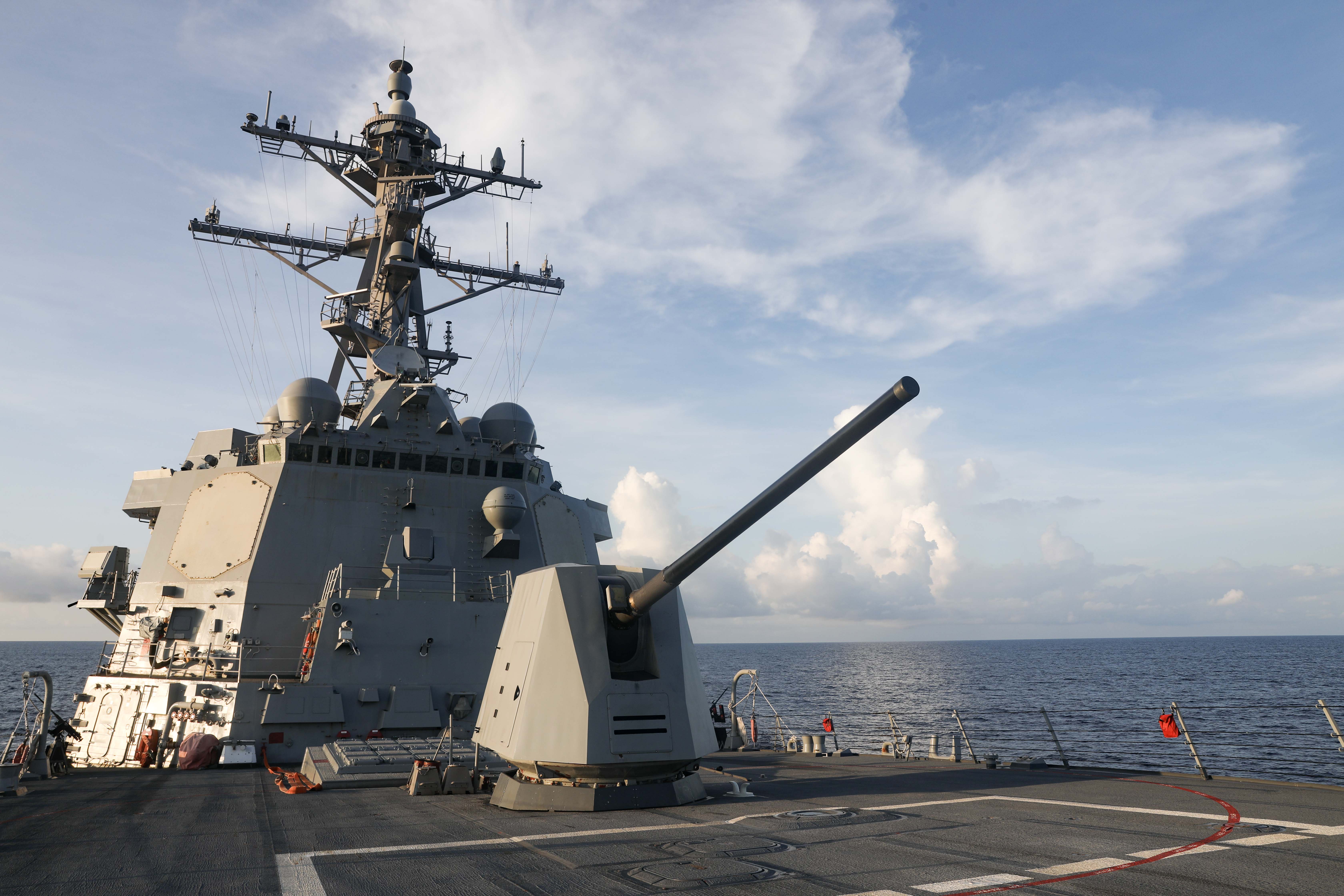 U.S. Navy Destroyer Conducts Freedom of Navigation Operation in