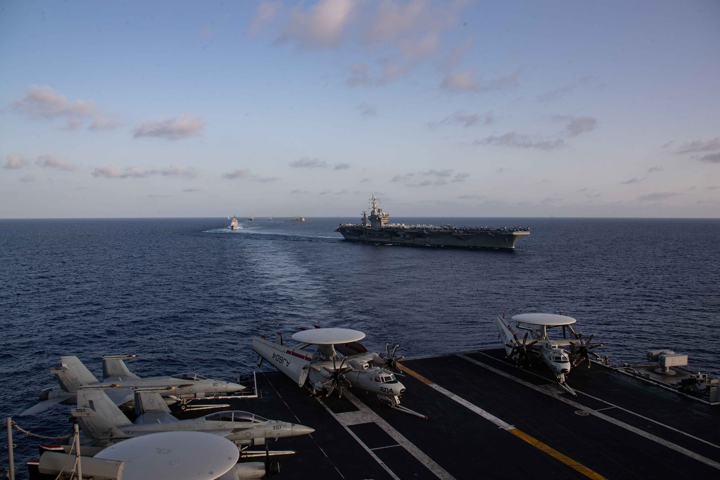U.S. Sixth Fleet Conducts Bilateral, Dual-Carrier Operations in Eastern ...