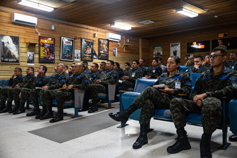 Joint Task Force-Bravo senior enlisted leaders highlighted to Fuerza Aérea Hondureña leaders the experiences & values that have assisted them in their careers as senior enlisted leaders.
