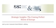 Cover for Strategic Insights: The Coming Perfect Storm of Europe