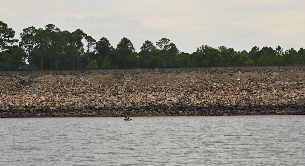 shoreline view