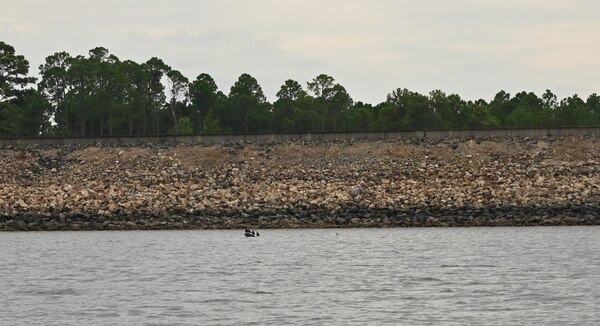 shoreline view