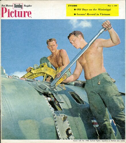 Men working on a jet
