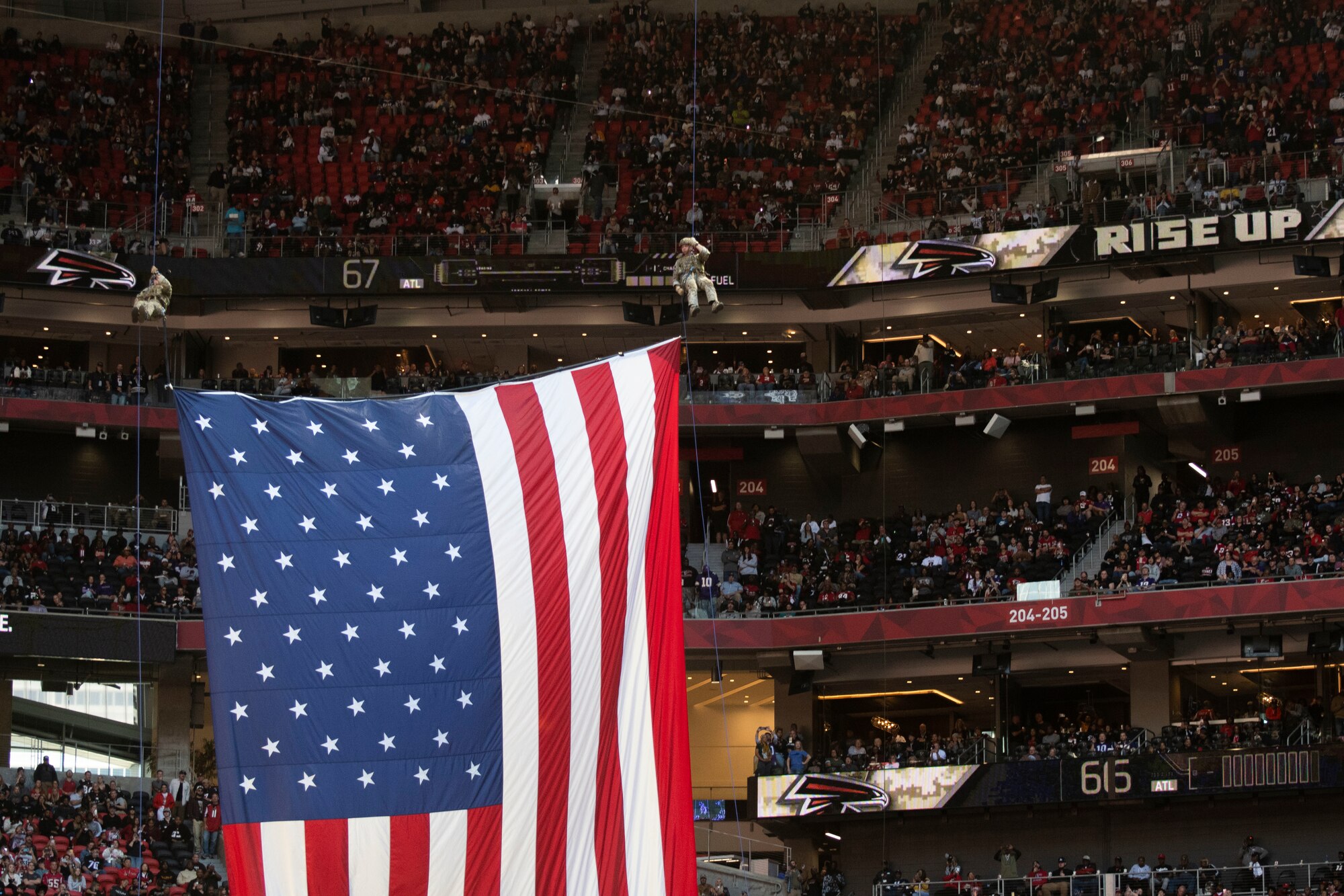 Salute to service atlanta falcons top