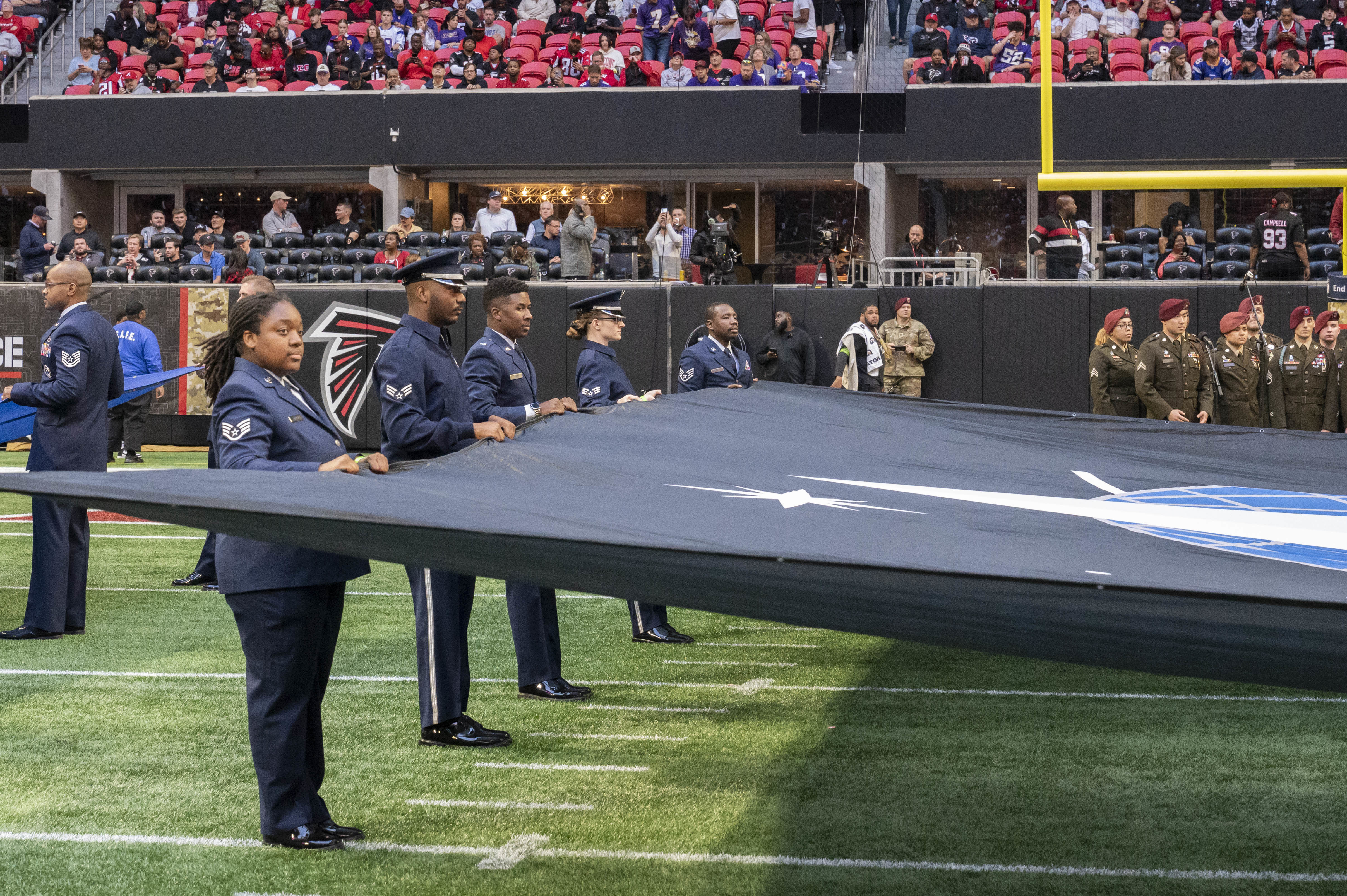 Nfl salute hotsell to service falcons