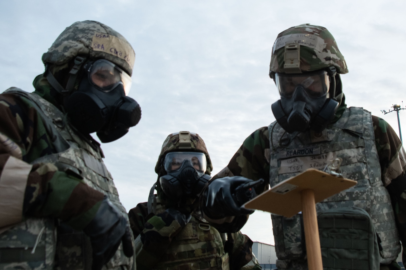 104th Fighter Wing Airmen spend regularly scheduled drill weekend conducting a basewide readiness exercise Nov. 2-5, 2023, at Barnes Air National Guard Base, Massachusetts.