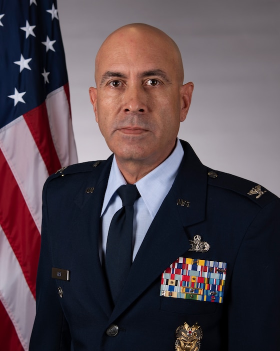 Official Air Force photo of Col. Nathan J. List