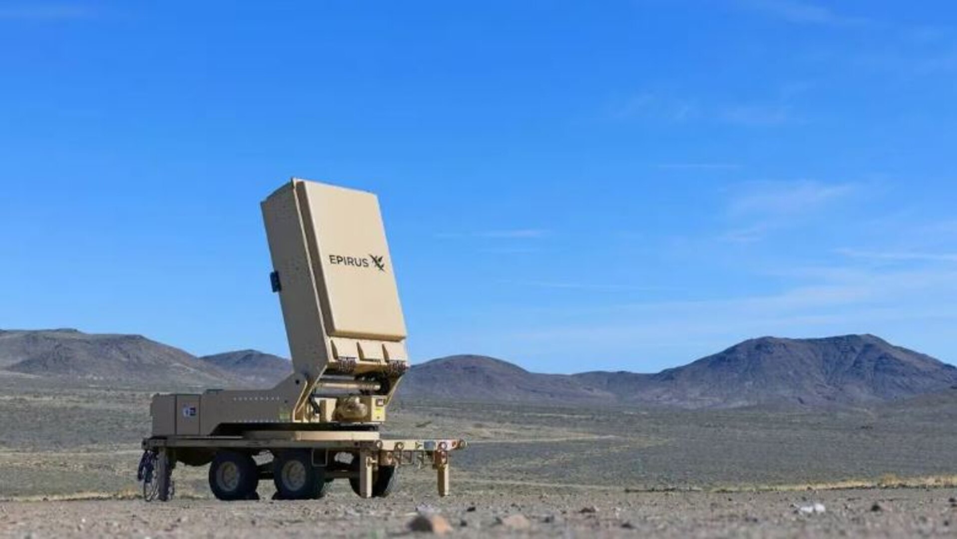 Epirus Leonidas, a counter-drone and counter-electronics high-power microwave system