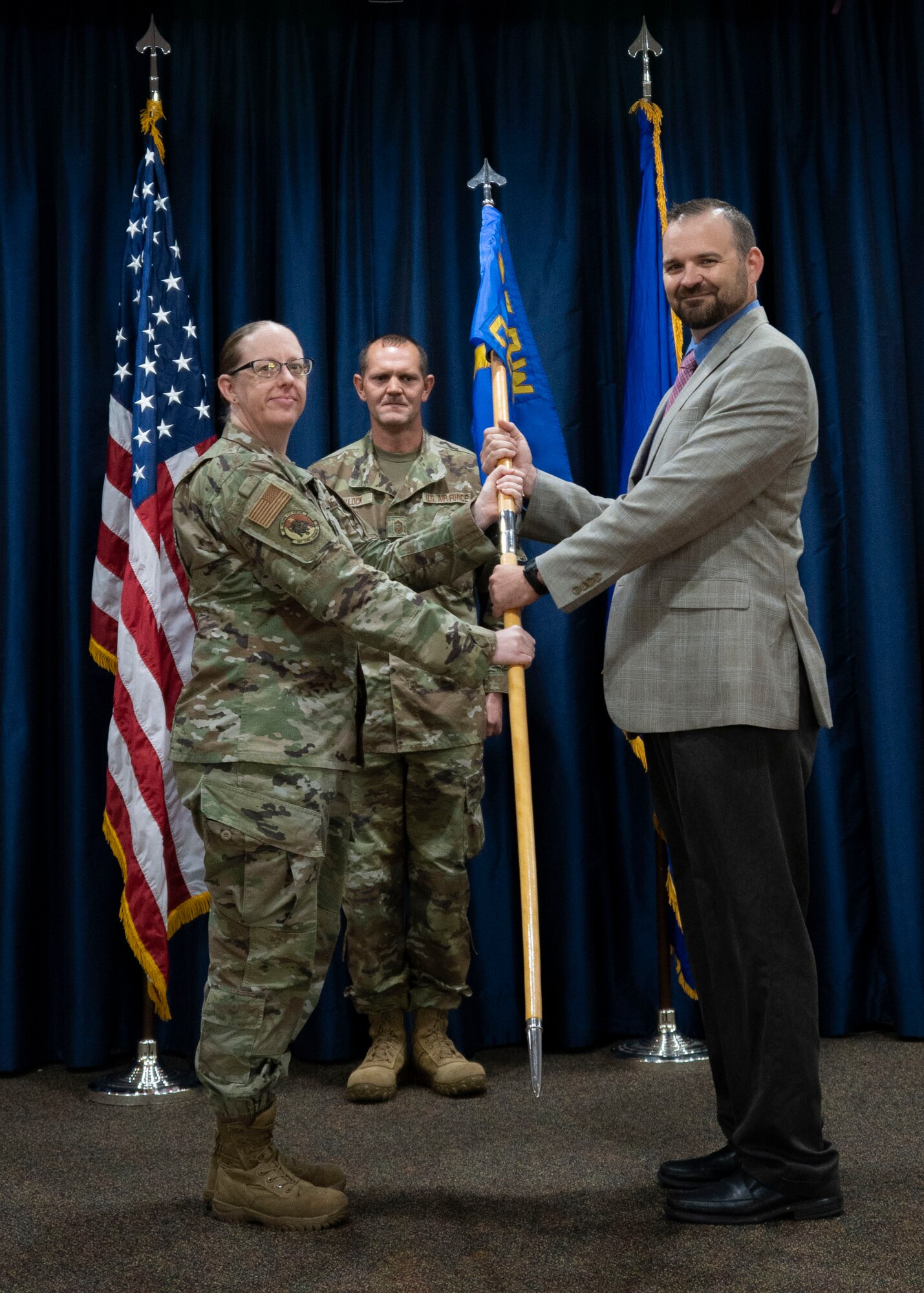 Photo of honorary commander