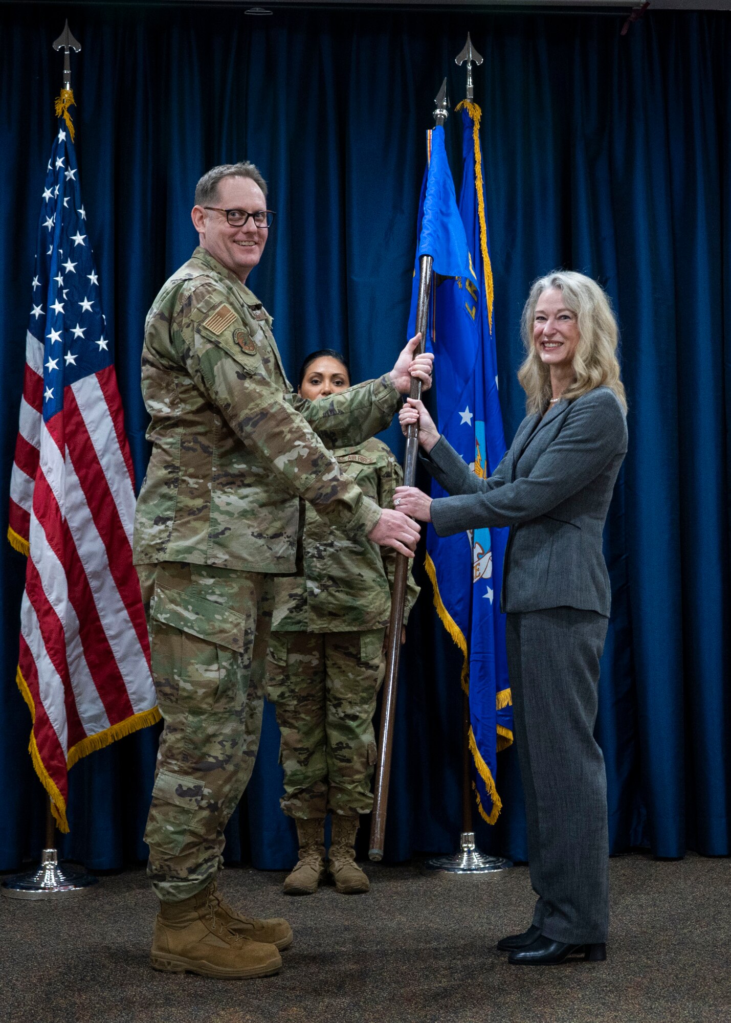 Photo of honorary commander