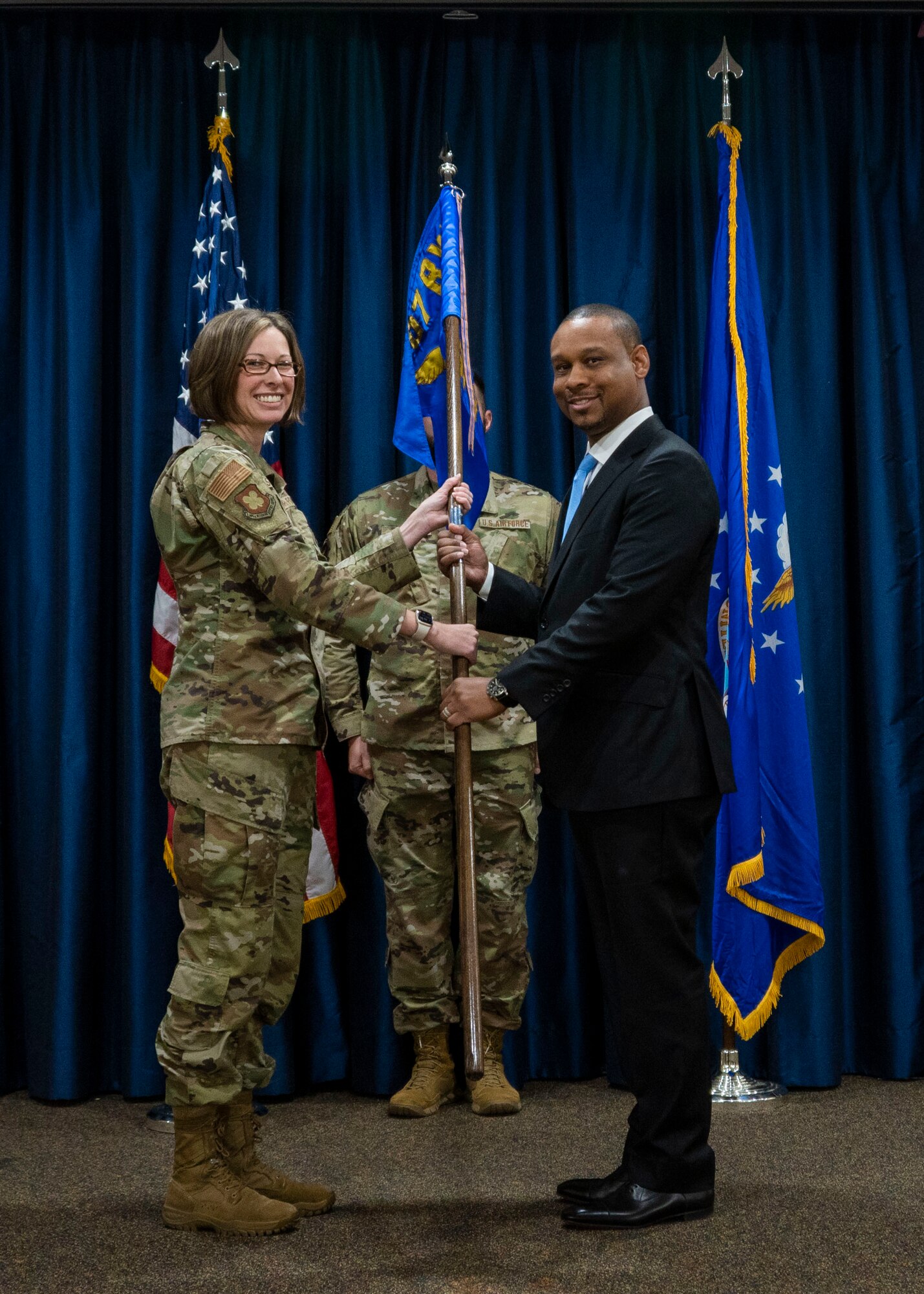 Photo of honorary commander