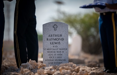 Tombstone with words on it