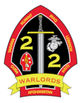 The official command seal for 2d Battalion, 2d Marines.