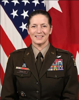 Maj. Gen. Dustin “Dusty” Anne Shultz