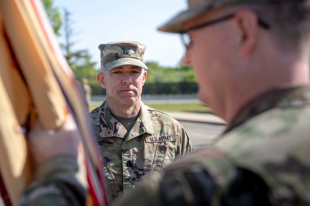 167th CSSB Conduct Change of Command Ceremony