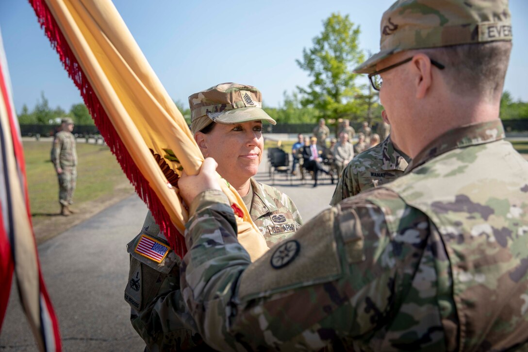 167th CSSB Conduct Change of Command Ceremony