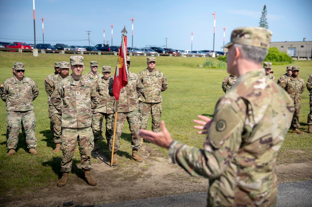 167th CSSB Conduct Change of Command Ceremony