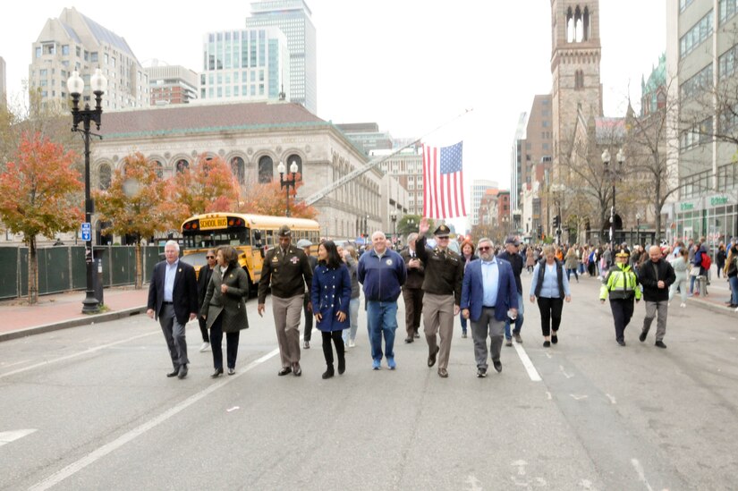 Army Reserve helps honor veterans in Boston