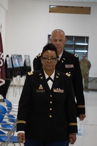 Lt. Col. Smith-Kimble retires out of Army Nurse Corps