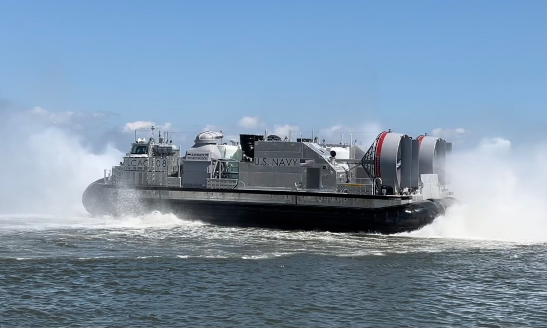 Next-generation landing craft, Ship to Shore Connector (SSC), Landing Craft, Air Cushion (LCAC) 108