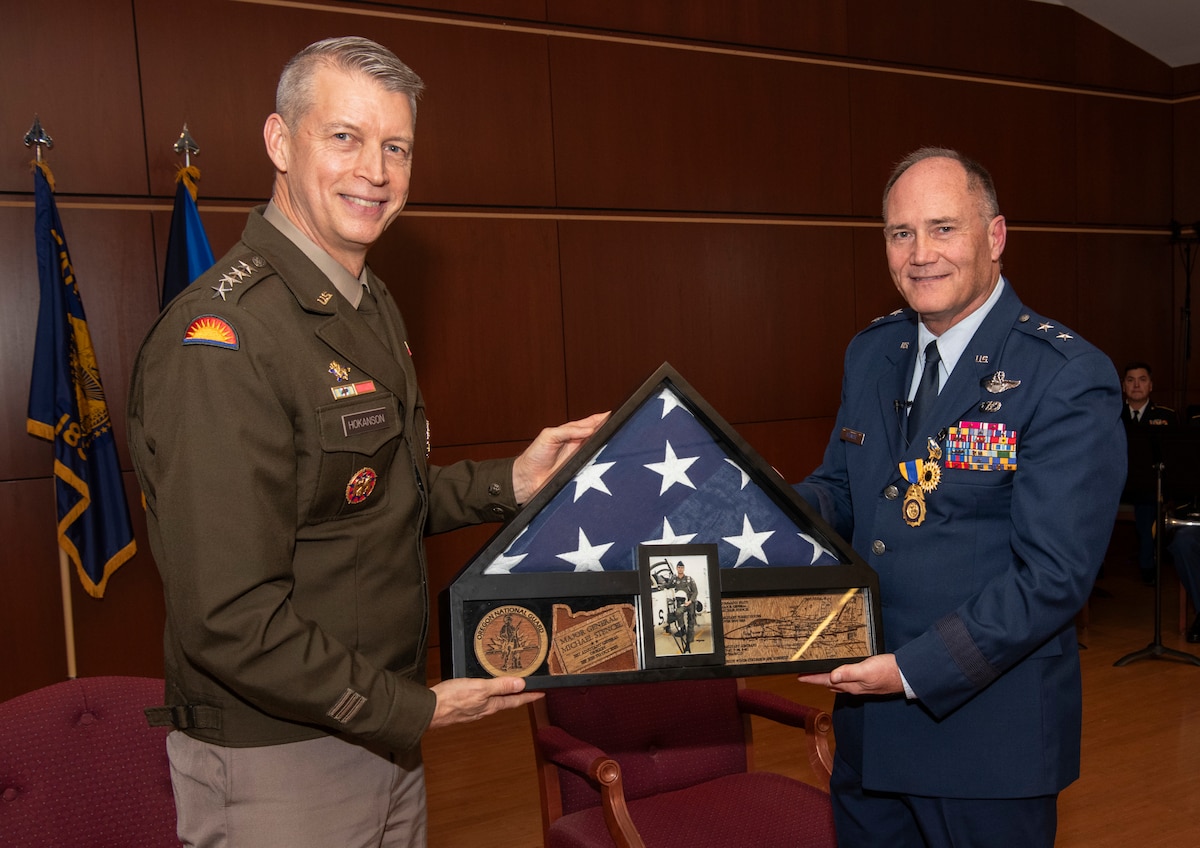 presenting flag