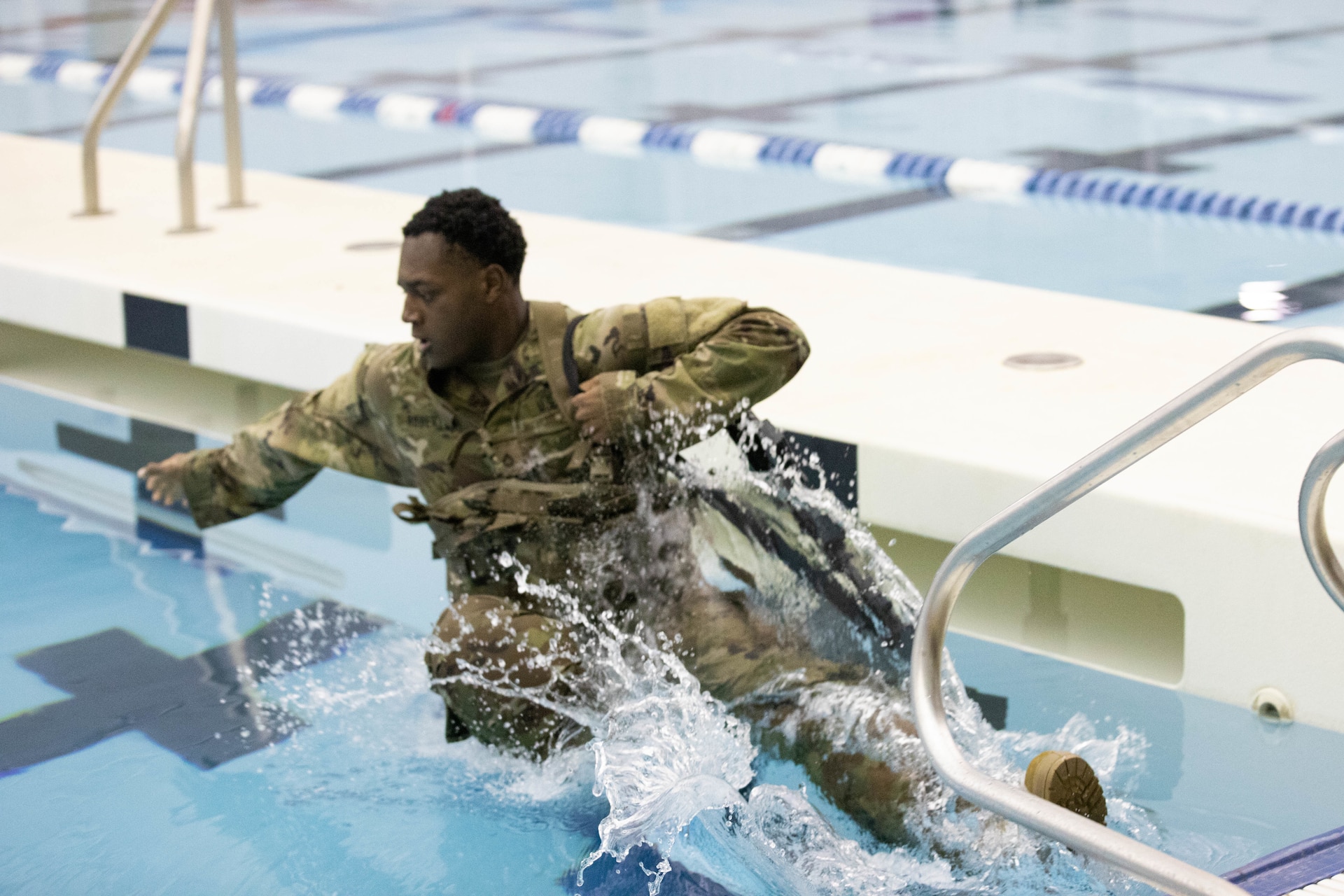 Kentucky Army National Guard Soldiers participate in the 2023 Best Warrior Competition in Barbourville, KY, Nov. 3, 2023. (U.S. Army National Guard photo by Sgt. Caleb Sooter)