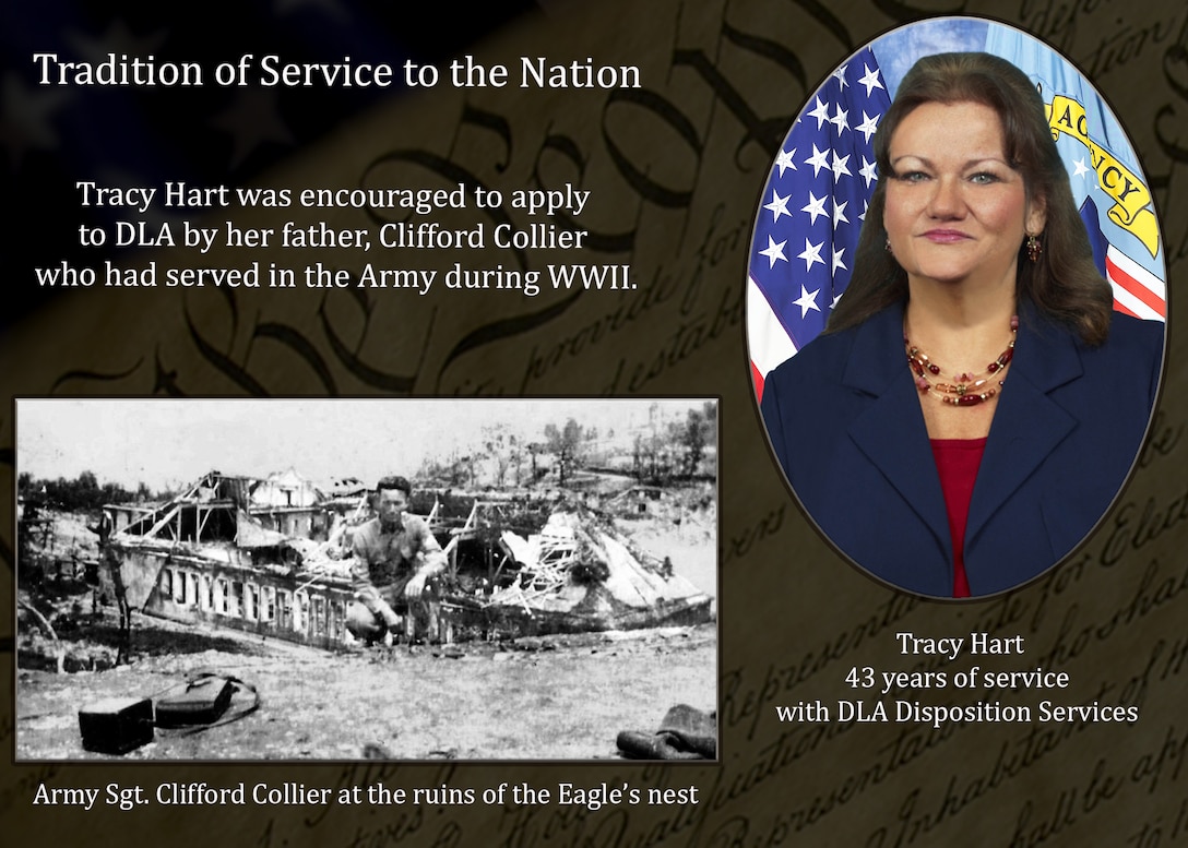 Infographic of Tracy Hart and her father