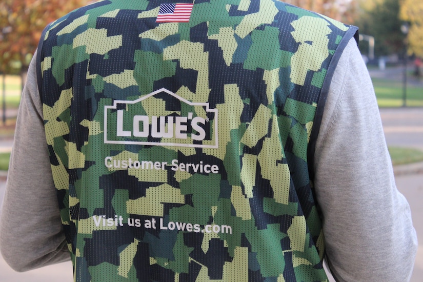 All Veterans at Lowe's wear