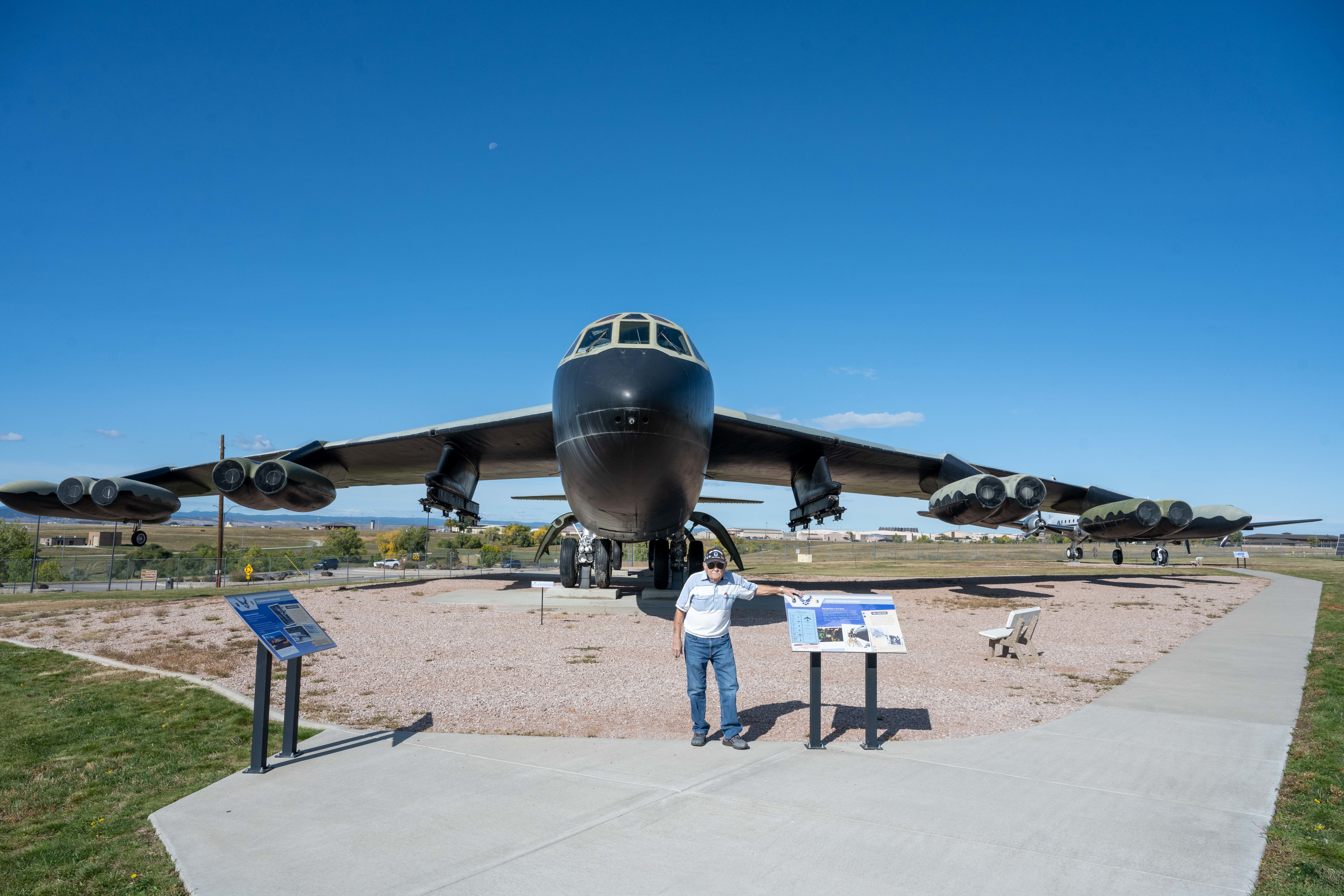 Retired Ellsworth Raider Shares Experience with Museum Visitors