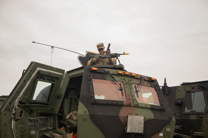 Army Reserve Transportation Company executes culminating training event in Poland