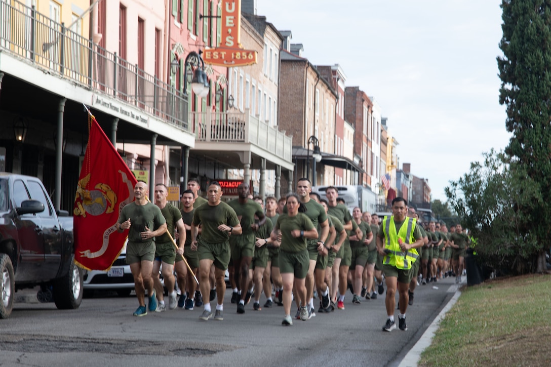 New Orleans based Marines celebrate Marine Corps' 248th birthday